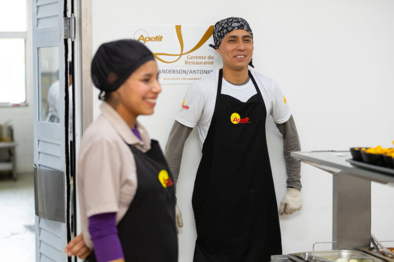 colaboradores felizes na apetit